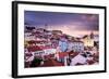 Lisbon, Portugal Skyline at Alfama, the Oldest District of the City-Sean Pavone-Framed Photographic Print