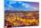 Lisbon, Portugal Skyline at Sunset-Sean Pavone-Mounted Photographic Print