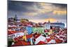 Lisbon, Portugal Sunrise Skyline at Alfama District-Sean Pavone-Mounted Photographic Print