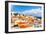 Lisbon, Portugal Town Skyline at the Alfama.-SeanPavonePhoto-Framed Photographic Print