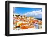 Lisbon, Portugal Town Skyline at the Alfama.-SeanPavonePhoto-Framed Premium Photographic Print