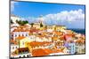 Lisbon, Portugal Town Skyline at the Alfama.-SeanPavonePhoto-Mounted Premium Photographic Print