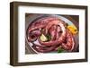 Lisbon, Portugal. Traditional grilled octopus-Julien McRoberts-Framed Photographic Print