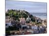 Lisbon, the Castelo Sao Jorge in Lisbon with the Rio Tejo in the Background, Portugal-Camilla Watson-Mounted Photographic Print