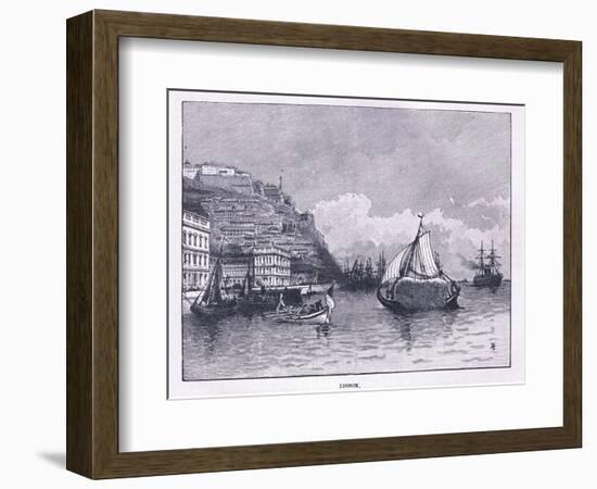 Lisbon-John Fulleylove-Framed Giclee Print