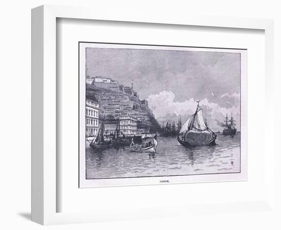 Lisbon-John Fulleylove-Framed Giclee Print