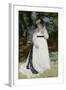 Lise with a Parasol (Lise - La Femme a L'Ombrelle), 1867-Pierre-Auguste Renoir-Framed Giclee Print