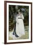 Lise with a Parasol (Lise - La Femme a L'Ombrelle), 1867-Pierre-Auguste Renoir-Framed Giclee Print