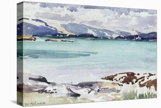 Lisemore and Morven from Mull-Francis Campbell Boileau Cadell-Stretched Canvas