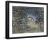 Lisière de forêt au printemps-Alfred Sisley-Framed Giclee Print