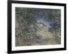 Lisière de forêt au printemps-Alfred Sisley-Framed Giclee Print