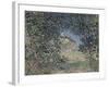 Lisière de forêt au printemps-Alfred Sisley-Framed Giclee Print