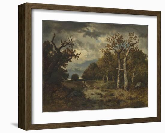 Lisière de forêt-Narcisse Diaz de la Pena-Framed Giclee Print