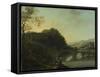 Lismore Castle from the East-William Ashford-Framed Stretched Canvas