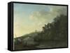 Lismore Castle from the West-William Ashford-Framed Stretched Canvas