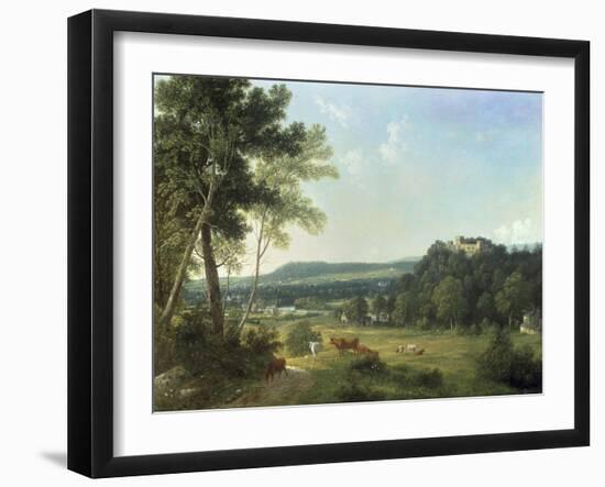 Lismore Castle, Ireland-John Knox-Framed Giclee Print