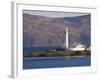 Lismore Lighthouse From the Craignure-Oban Ferry, Highlands, Scotland, United Kingdom, Europe-Patrick Dieudonne-Framed Photographic Print