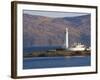 Lismore Lighthouse From the Craignure-Oban Ferry, Highlands, Scotland, United Kingdom, Europe-Patrick Dieudonne-Framed Photographic Print