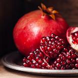 Pieces and Seeds of Ripe Pomegranate-Lisovskaya Natalia-Photographic Print