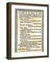 List of Boston Merchants to Be Boycotted for Importing British Goods, c.1770-null-Framed Giclee Print