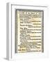 List of Boston Merchants to Be Boycotted for Importing British Goods, c.1770-null-Framed Giclee Print