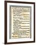 List of Boston Merchants to Be Boycotted for Importing British Goods, c.1770-null-Framed Giclee Print