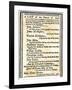 List of Boston Merchants to Be Boycotted for Importing British Goods, c.1770-null-Framed Giclee Print