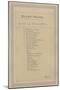 List of Characters, C.1920s-Joseph Clayton Clarke-Mounted Giclee Print