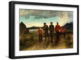 'Listed for the Connaught Rangers': Recruiting in Ireland, 1878-Lady Butler-Framed Giclee Print