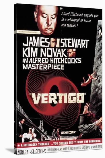 Listen Darkling, 1958, "Vertigo" Directed by Alfred Hitchcock-null-Stretched Canvas