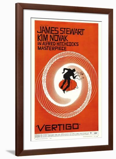 Listen Darkling, 1958, "Vertigo" Directed by Alfred Hitchcock-null-Framed Giclee Print