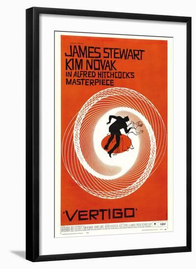 Listen Darkling, 1958, "Vertigo" Directed by Alfred Hitchcock-null-Framed Giclee Print