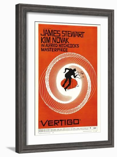 Listen Darkling, 1958, "Vertigo" Directed by Alfred Hitchcock-null-Framed Giclee Print