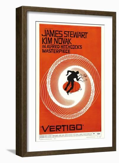 Listen Darkling, 1958, "Vertigo" Directed by Alfred Hitchcock-null-Framed Giclee Print