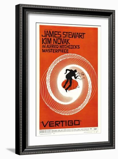 Listen Darkling, 1958, "Vertigo" Directed by Alfred Hitchcock-null-Framed Giclee Print