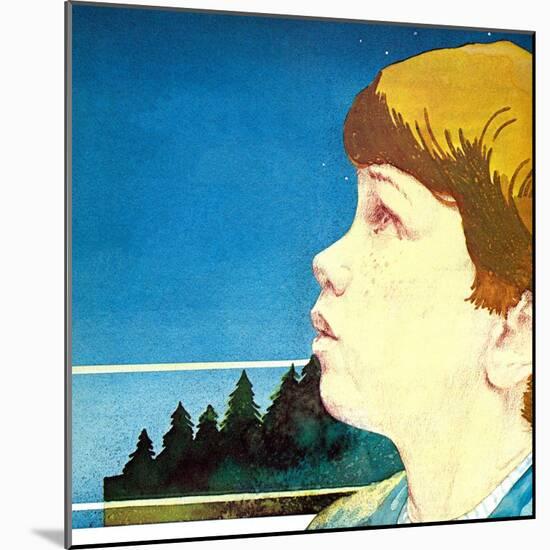 Listen to the Darkness - Child Life-Dave Mankins-Mounted Giclee Print