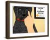 Listen To Your Doctor Black-Stephen Huneck-Framed Giclee Print