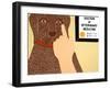 Listen To Your Doctor Choc-Stephen Huneck-Framed Giclee Print