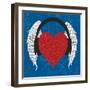 Listen to Your Heart-Ali Potman-Framed Giclee Print