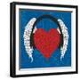 Listen to Your Heart-Ali Potman-Framed Giclee Print