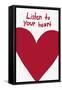 Listen to Your Heart-Athene Fritsch-Framed Stretched Canvas