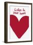 Listen to Your Heart-Athene Fritsch-Framed Giclee Print