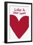 Listen to Your Heart-Athene Fritsch-Framed Giclee Print