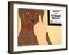 Listen To Your Vet Choc-Stephen Huneck-Framed Giclee Print