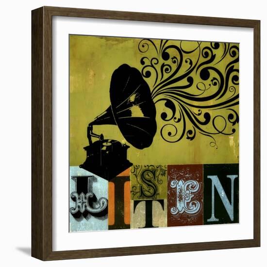 Listen-Stella Bradley-Framed Giclee Print