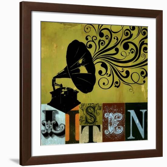 Listen-Stella Bradley-Framed Giclee Print