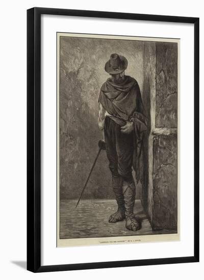 Listening for the Footstep-null-Framed Giclee Print