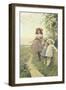 Listening to the Lark-Percy Tarrant-Framed Premium Giclee Print