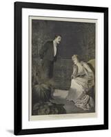 Listening to the Nightingale-Edward Frederick Brewtnall-Framed Giclee Print