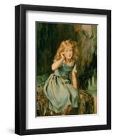 Listening to the Sea-Mary Lemon Waller-Framed Giclee Print